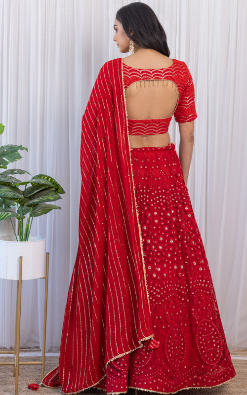 Online Shopping For Bollywood Lehenga Choli - Zardozi Fashion India
