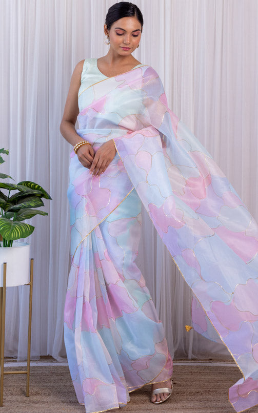 Buy Multicoloured Sarees for Women by Saree mall Online | Ajio.com