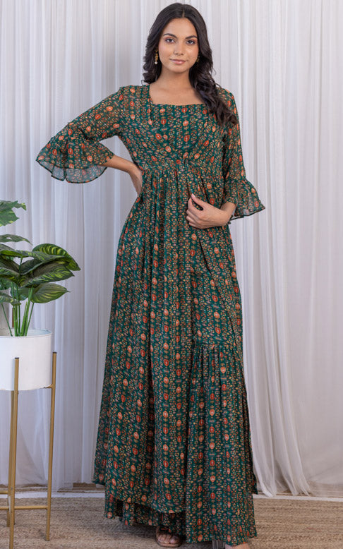 Brides, consider Ananya Panday's mango-hued Arpita Mehta sharara set for  your mehendi | Vogue India | Wedding Wardrobe