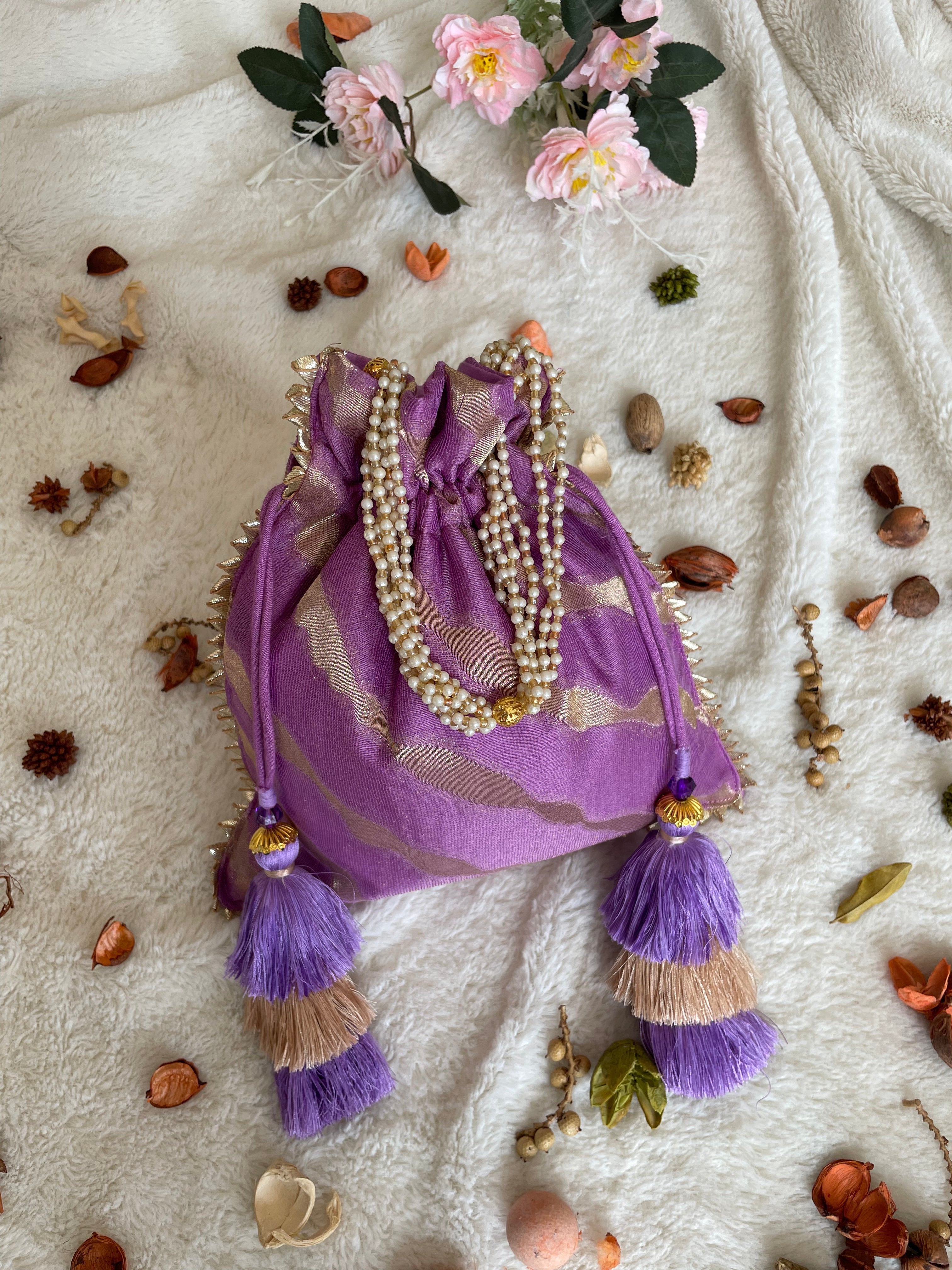 Lilac/Sage/Tangerine Boho Bag - Bags | Powder Design