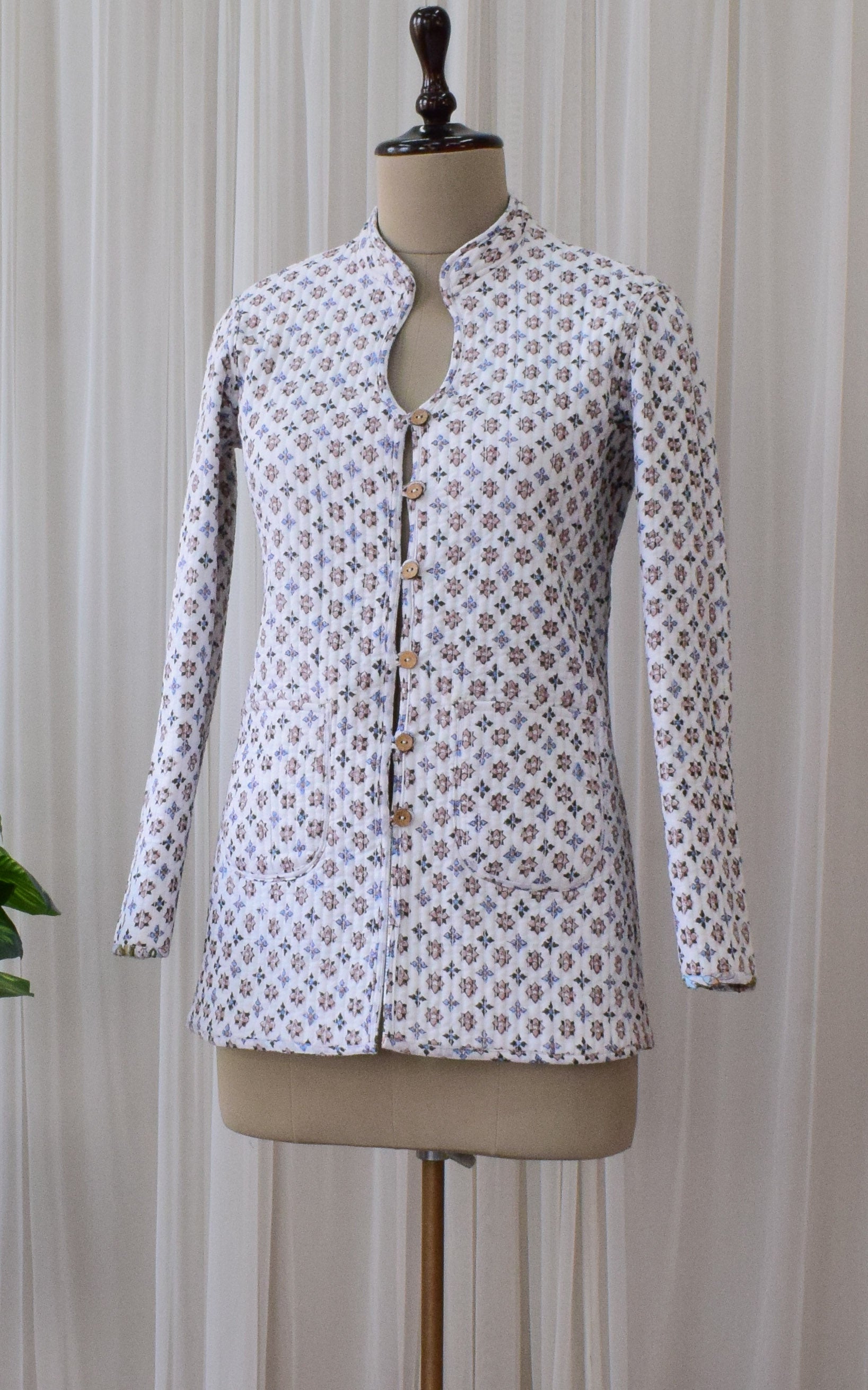 Quilted hot sale indian jacket