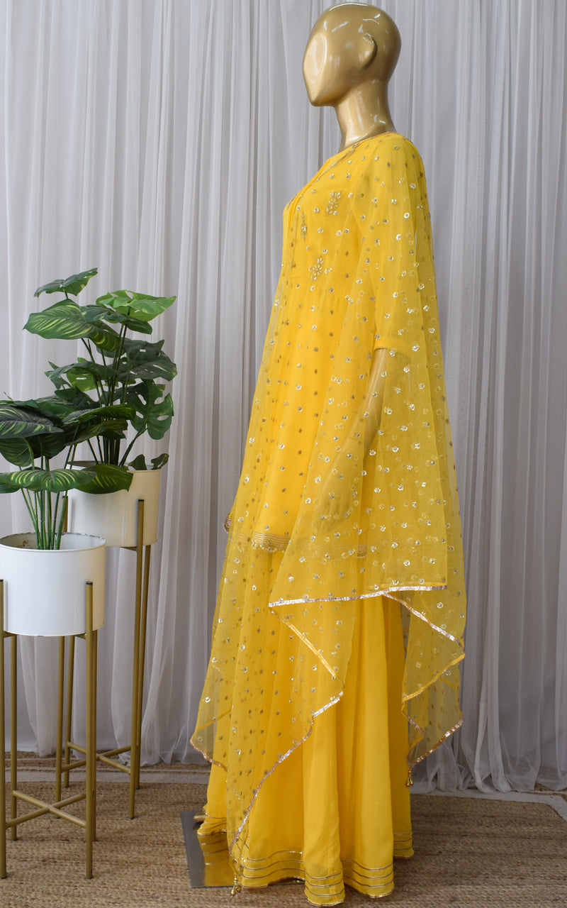 Buy Pluss Women Aline Yellow Dress Online at desertcartINDIA